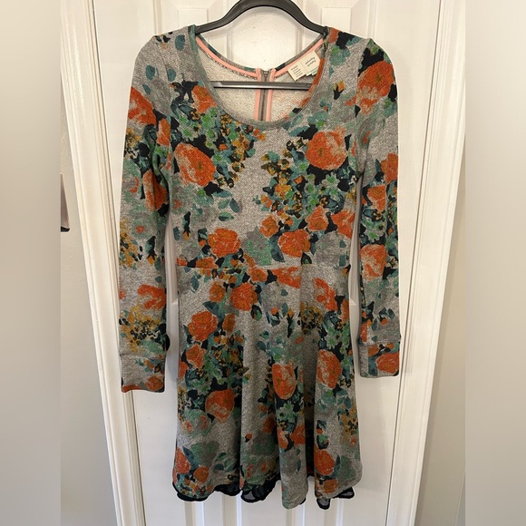 Anthropologie Saturday Sunday Size S Small Floral Dress - Picture 3 of 10